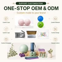 Ensemble de 11 bandes de résistance personnalisées OEM/ODM avec poignées, sangles de cheville et ancre de porte pour l'entraînement de force et le fitness à domicile