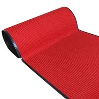 Benutzer definierte PVC Anti-Rutsch-Hotel Flur roten Teppich für Veranstaltungen Hochzeit Teppiche Runner Teppiche