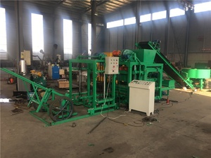 QTJ4-25 tự động khối xây dựng sản xuất máy làm gạch để Ghana bê tông Máy làm gạch - Product Image 2