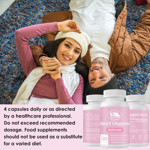 แค<span class=keywords><strong>ป</strong></span>ซูลซูเ<span class=keywords><strong>ป</strong></span>อร์ฟู้ดจากเนื้อวัวออร์แกนิกสำหรับผู้หญิง ช่วย<span class=keywords><strong>ป</strong></span>รับสมดุลฮอร์โมน เพิ่มพลังงาน สุขภาพดี ผลิตจากวัวที่เลี้ยงด้วยหญ้า <span class=keywords><strong>ป</strong></span>ล่อยเลี้ยงในทุ่งหญ้า บำรุงตับ หัวใจ <span class=keywords><strong>ไต</strong></span> และกระดูก - Product Image 3