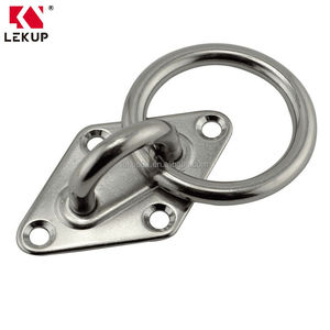 Plaque <span class=keywords><strong>d</strong></span>'<span class=keywords><strong>amarrage</strong></span> de pont de yacht de bateau marin de coussin de diamant <span class=keywords><strong>d</strong></span>'acier inoxydable résistant avec l'<span class=keywords><strong>anneau</strong></span> - Product Image 4