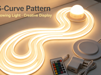 Insert lumineux LED pour base de trophée en acrylique, batterie rechargeable, 16 couleurs, télécommande