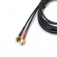 Antenne combinée 4G LTE GPS 5dBi 790 à 960 MHz 1710 à 2700 MHz SMA 50 Ohm RHCP pour module routeur et armoire