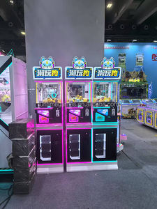 Mini prix d'arcade à pièces grue distributeur de jeux de vente petits jouets et poupées en peluche distributeur de prix Mini Machine à griffes - Product Image 6