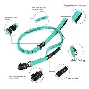 Correa de Tracción para Perros Medianos y Grandes, Correa de Poliéster con Hebilla de Rana, Correa Táctica Reflectante para Perros - Product Image 3