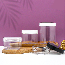 Hot Sale Wide Mouth Leak Proof 4oz 6oz 8oz 10oz 16oz PET Plastic <b>Storage</b> <b>Containers</b> With Lids - Product Image 6