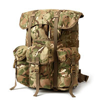 AKmax ALICE Pack Tactical Jungle Pack Large MTP Camouflage 50 L Sac à dos de camping en plein air Sac à dos à cadre externe