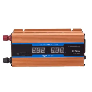 1200 W 12 V 24 V 48 V untuk 110 V 120 V 220 V Pure Sine Wave Power Converte DC AC Power Inverter