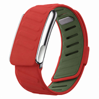 Bracelets de montre en silicone bicolores personnalisés en gros, accessoires de remplacement pour bracelets de sport Whoop 5.0 MG CR7