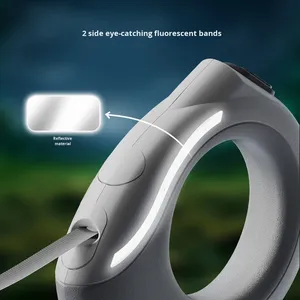 Automatische Einziehbare Hundeleine aus ABS-Material Hundekette Mittelgroß/Klein für Hundespaziergang Welpenfreundliches Haustierzubehör - Product Image 3