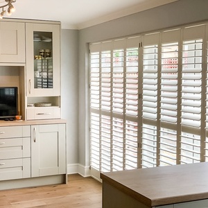 Độc đáo cơ khí nhựa ngang hiện đại sơn ánh sáng có thể điều chỉnh dễ dàng làm sạch trồng cửa chớp cho cửa sổ - Product Image 2