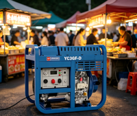 Générateur diesel de haute qualité 3 kW, groupe électrogène diesel portable refroidi par air 2,8 kW pour la vente en gros