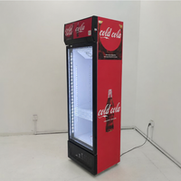 Vitrine réfrigérée verticale pour boissons, refroidisseur d'air commercial pour supermarchés et commerces de détail