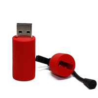 Flashdisk USB PVC Grosir Baru Logo Kustom Bentuk Pena Kartun Pemadam Kebakaran USB 3.0/2.0 Warna Kustom Bersertifikasi CE Garansi 1 Tahun