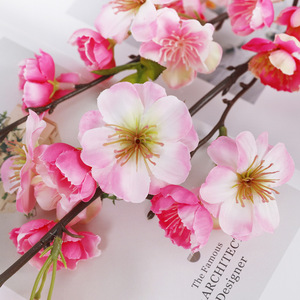 Decoración <span class=keywords><strong>interior</strong></span> <span class=keywords><strong>de</strong></span> pie para el hogar con flores artificiales como el jazmín <span class=keywords><strong>de</strong></span> invierno - Product Image 6