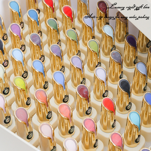Non-Toxic 60 Colors 15ml Vegan <b>Gel</b> Nail Polish <b>Kit</b> with UV LED Polish Designer French DIY Private Label Set Box - Product Image 4