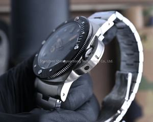 Montre pour homme de 47 mm, modèle classique V7, nouveau modèle SUBMERSIBLE, mouvement mécanique automatique ajouré - Product Image 4