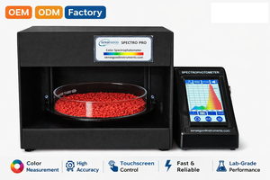 เครื่องวิเคราะห์สีดัชนีความเหลือง YI ความแม่นยำสูง CIE Lab Hunter Lab Spectrophotometer สำหรับขมิ้น ข้าว น้ำมันเนย ควอตซ์ - Product Image 3