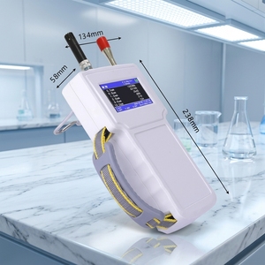 Analyseur de particules de poussière portable LANGSHUO ISO 14644, testeur de distribution de la taille des particules, détecteur de particules d'air, compteur de particules de poussière, analyseur de poussière de laboratoire - Product Image 3