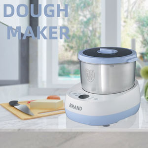 Robot pâtissier F8 Mini électrique 5 kg, machine à <span class=keywords><strong>pain</strong></span>, à pizza, à raviolis, <span class=keywords><strong>pétrin</strong></span> automatique pour la pâte - Product Image 4