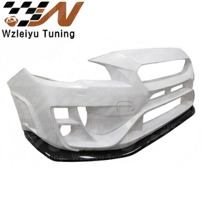 Parachoques Delantero de Fibra de Carbono para Impreza VA <span class=keywords><strong>WRX</strong></span> S4 <span class=keywords><strong>WRX</strong></span> STI Sedan VS ARSG II FRP 2015-2021 con Labio Delantero Inferior de Carbono - Product Image 2