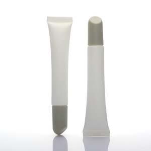 Wholesale Custom 10ml <b>Plastic</b> White Cosmetic <b>Tubes</b> for Eye Cream Lip Balm Squeeze <b>Tube</b> - Product Image 5