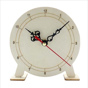 Horloge intelligente à domicile en <span class=keywords><strong>bois</strong></span>, pièces, petite production fait à la main, matériel de visage, expérimentation scientifique maternelle, modèle en <span class=keywords><strong>bois</strong></span> - Product Image 4