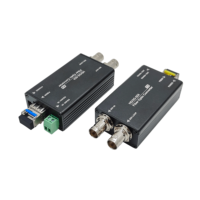Convertisseur de média vidéo HO-LINK HL-S3Gi-MN haute définition 1080P 3GSDI avec données inversées RS485 SDI, équipement fibre optique 20KM