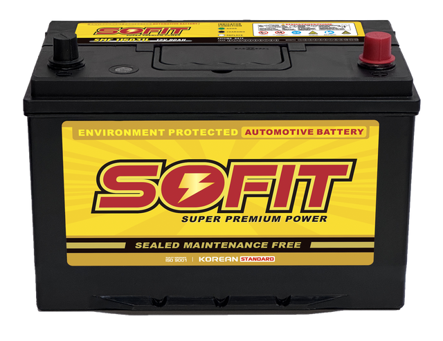 New Auto Batteries 90ah MF Acid Lead Battery Heavy Duty for Cars and Trucks Free Maintenance Battery
