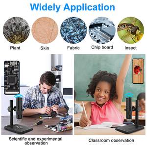 <span class=keywords><strong>Microscope</strong></span> <span class=keywords><strong>numérique</strong></span> Wi-Fi haute définition transfrontalier MS5, prend en charge la connexion PC, connectivité sans fil - Product Image 1