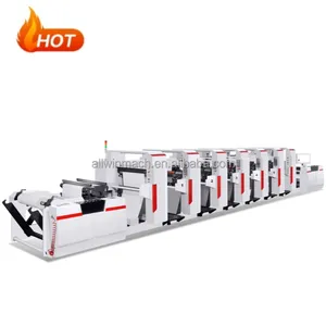 Flexo printing machine roll to roll film flexo graphic printing machine flexo printing machine for paper cup