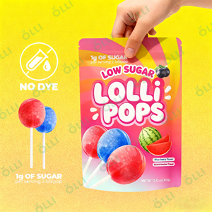 OLLI Compléments Alimentaires Végétaliens Halal Naturels à Base de Plantes pour la Beauté et le Soutien Immunitaire, Sucettes pour Adultes à Faible Teneur en Sucre (1g de Sucre), Durée de Conservation de <span class=keywords><strong>2</strong></span> Ans - Product Image 3