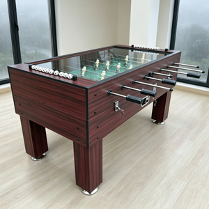 Table de baby-foot commerciale de 1,5 m pour usage professionnel avec mécanisme à monnayeur, cadre robuste en MDF, table de baby-foot à monnayeur pour joueurs - Product Image 2
