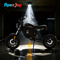 Motocicleta Eléctrica ApexJoy Tromox M03T, 400W, 25km/h, 80km de Autonomía, 48V, 24Ah, Batería de Litio, Frenos de Disco, Estilo Retro, Luces LED, Venta al Por Mayor