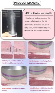 AU-61E Kim 8 Sistema de Adelgazamiento, Cavitación al Vacío, Radiofrecuencia y Terapia de Luz LED, Masaje Facial RF, Equipo 8 en 1 - Product Image 4