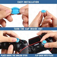Manettes de pouce personnalisées en silicone 3D pour manettes de jeu Xbox Series S X 360 PS4 PS5 PS3