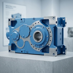 Unidad de Engranajes Helicoidales Cónicos con Adaptador SAFOMI para Accionamiento de Agitador Vertical - Product Image 1