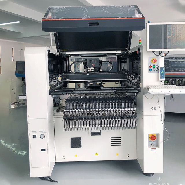 Hanwha Samsung Pick Place Machine SM471 SM481 Plus SMT Machine Automatic High Speed LED PCB Assembly Equipment Motor PLC