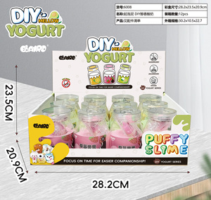2025 nuevos tipos de Kits de limo DIY, jugo de plástico hecho a mano, limo de gelatina en rosa, melocotón, amarillo, naranja, colores de frutas - Product Image 3