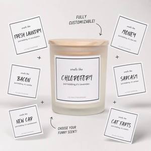 Vela Aromática Artesanal en Frasco <span class=keywords><strong>de</strong></span> Vidrio con Aroma a Lavanda, Cera <span class=keywords><strong>de</strong></span> Soya Natural y Aceites Esenciales, para Mujeres Amantes <span class=keywords><strong>de</strong></span> los Crímenes en <span class=keywords><strong>Serie</strong></span>, Marca True Crime - Product Image 6