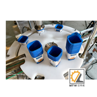 Lignes d'emballage automatiques de granulés MTW, systèmes d'alimentation, de pesage et de remplissage pour produits à base de noix, de snacks et de céréales, machine de mise en bouteille