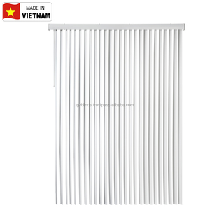 Persianas verticales de PVC de diseño moderno de fábrica de Vietnam al por mayor, listones de repuesto, persianas verticales de plástico de 3,5 pulgadas - Product Image 4