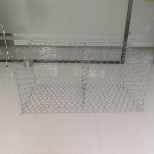 <span class=keywords><strong>Gabion</strong></span> écologique en maille hexagonale en fil de fer galvanisé pour la construction fluviale et la restauration écologique - Product Image 1