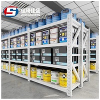 Étagère de stockage robuste réglable de qualité industrielle avec panneau de séparation pour le stockage de marchandises – Fourniture directe usine