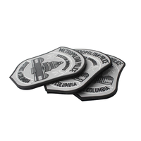 Personnalisé Pas Cher Pvc Velcro Patch Sac Vêtement Vêtements Tissu Badge Impression En Gros En Relief En Caoutchouc 3d Pvc Patches Militaire Pvc Patches