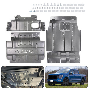 Steel <b>Engine</b> Transmission Radiator Skid Plate For 2015-2022 Ford F150 4WD 2.7L 3.5L <b>Models</b> - Product Image 4