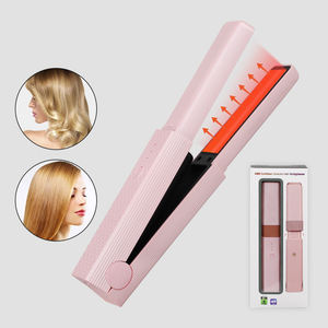 เครื่องหนีบผมมินิแบบไร้สายจากเกาหลี พร้อมแผ่นหนีบผมลอน - Product Image 2