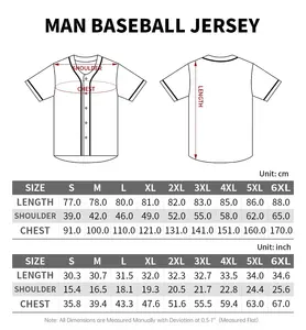 Custom Heren Baseball Shirt Jersey Overhemd Gestikt Naam Nummer Sport Uniform Voor Vrouwen Jeugd Plus Size Jersey BSM017
