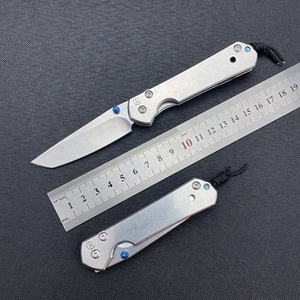 มีดพับขนาด 2.84 นิ้ว สำหรับกู้ภัย EDC DIY OEM มีดพกพา ด้ามเหล็ก 420 สำหรับกิจกรรมกลางแจ้งและตั้งแคมป์ - Product Image 6
