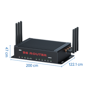 เราเตอร์อุตสาหกรรม M2M พร้อม 5 พอร์ต LAN รองรับซิมการ์ด 5/4 ซิม รองรับ Wifi สำหรับเครื่องโฆษณา เครื่องจำหน่ายสินค้าอัตโนมัติ และเกตเวย์ - Product Image 4